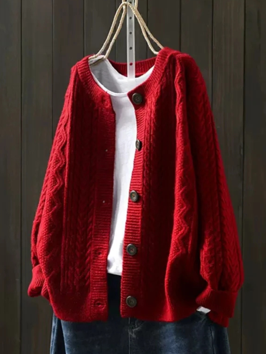 The Forenza Cable Cardigan