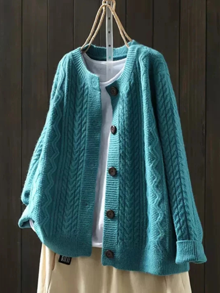 The Forenza Cable Cardigan