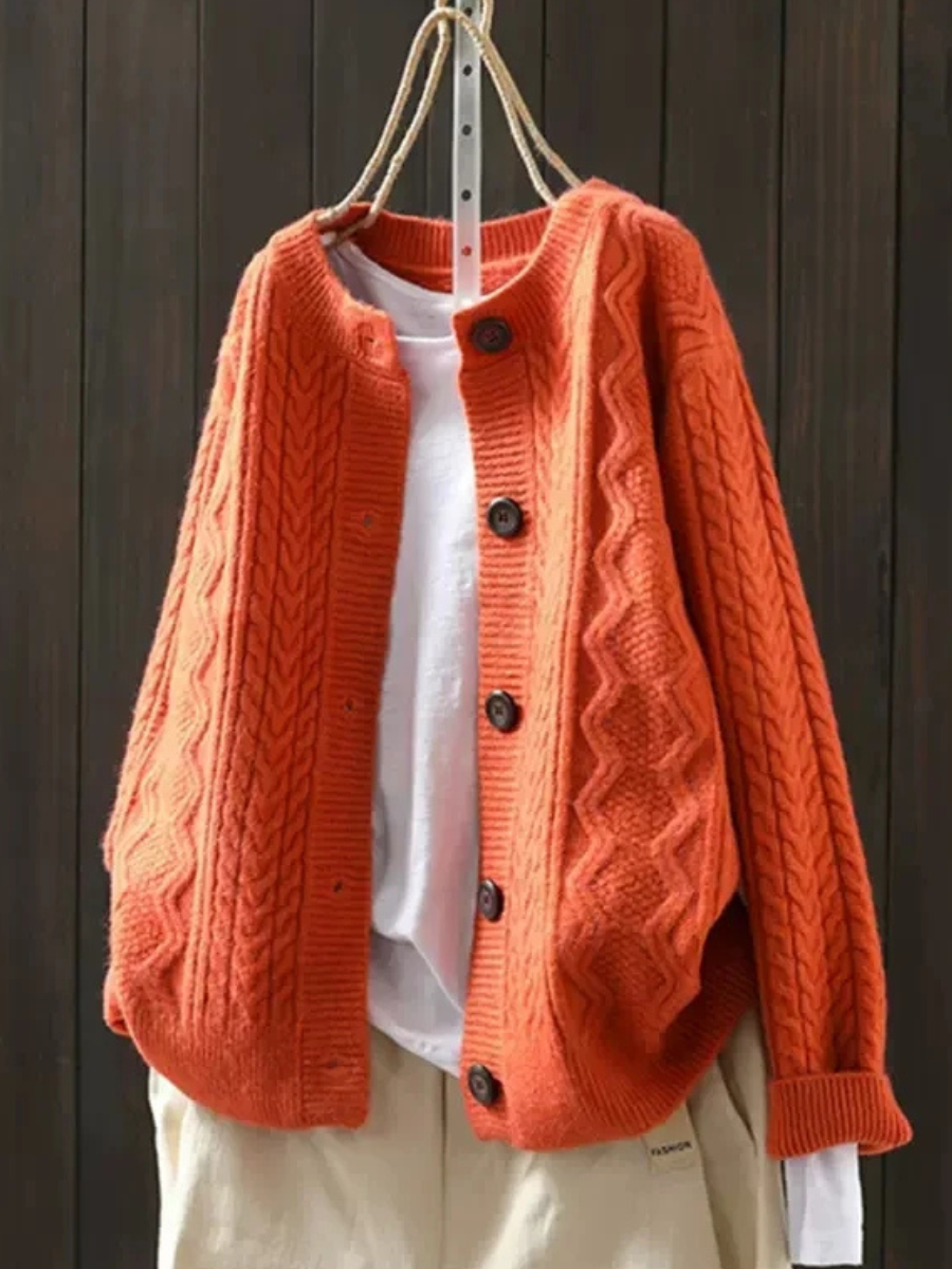 The Forenza Cable Cardigan