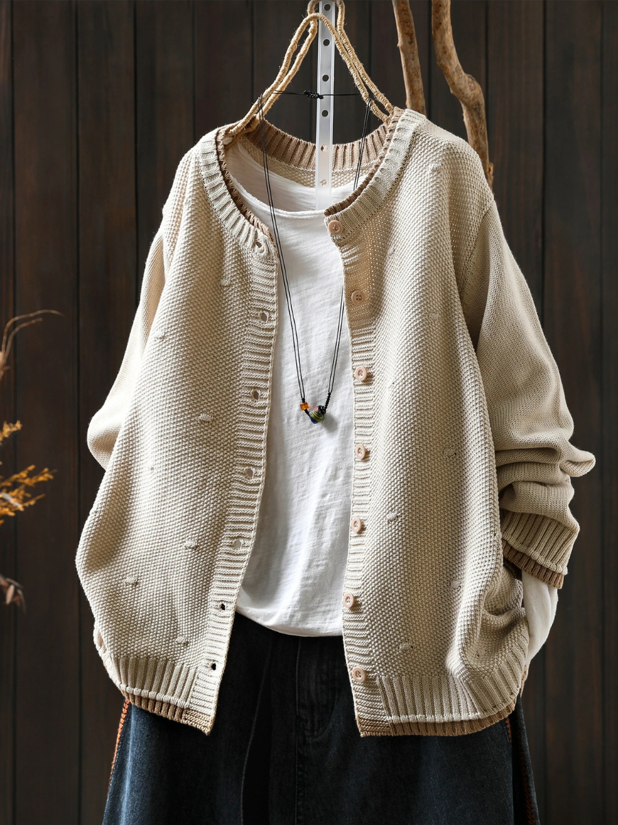 The Isolde Textured Cardigan