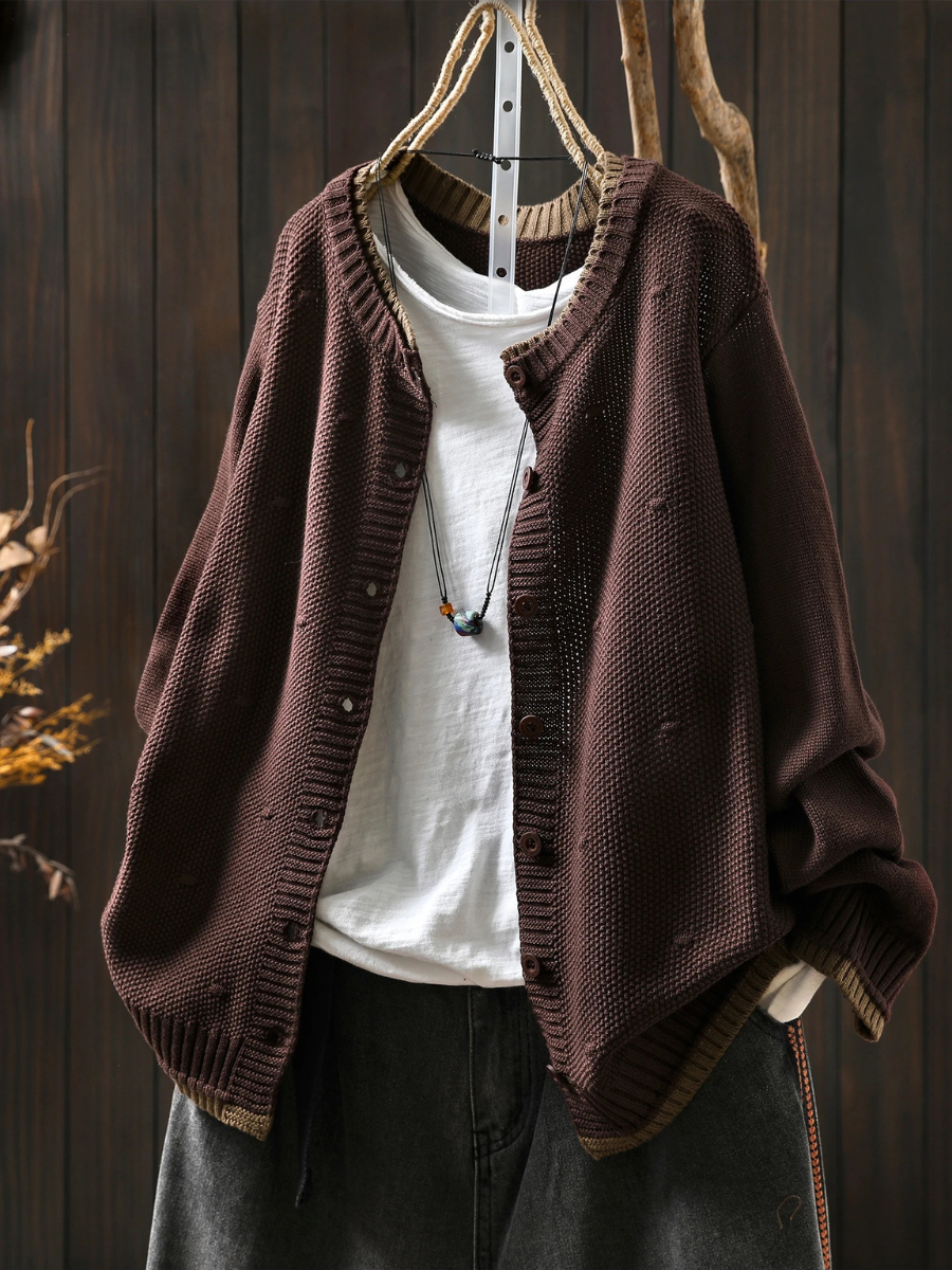The Isolde Textured Cardigan
