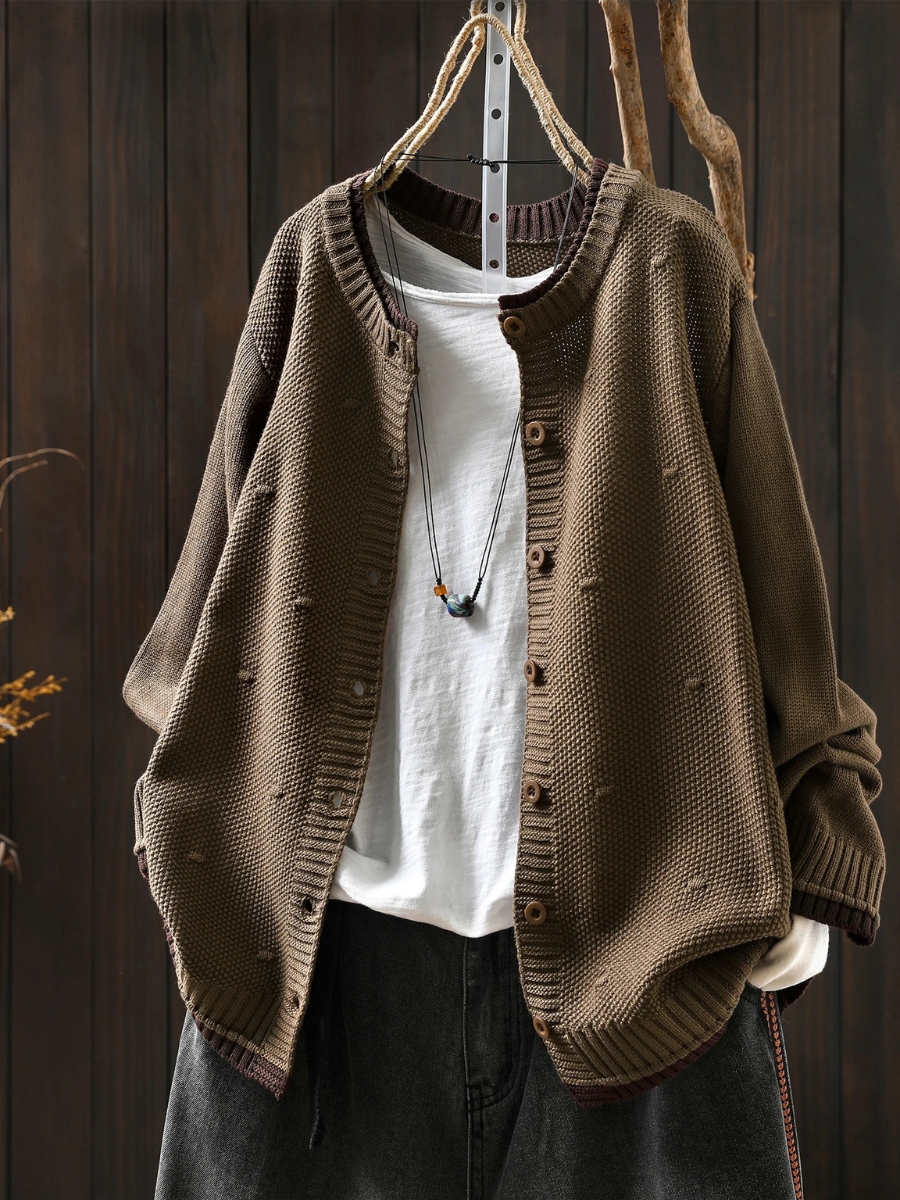 The Isolde Textured Cardigan