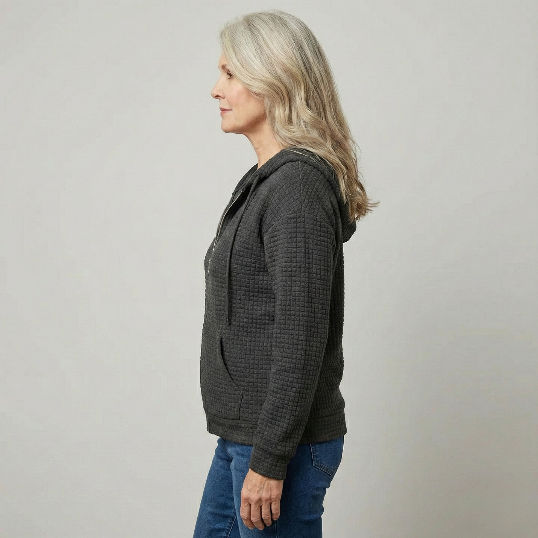 Sienna Zipped Hoodie