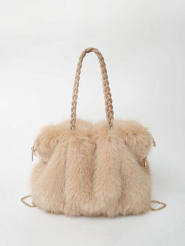 Charlotte Plush Shoulder Bag