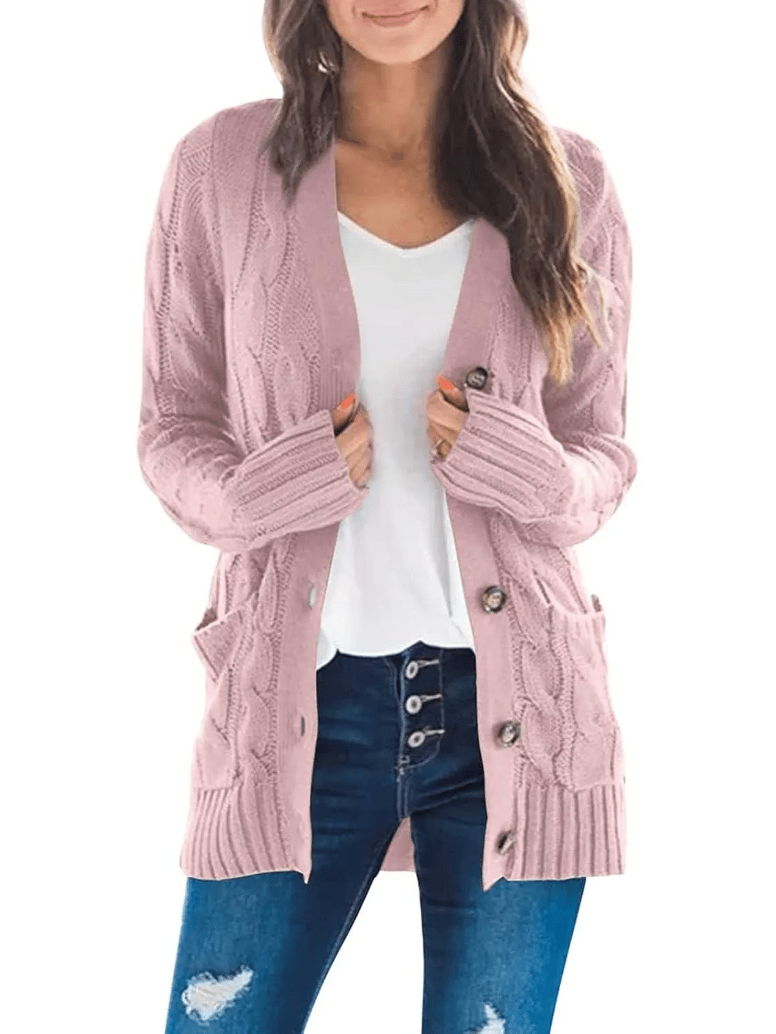 Elowen Button-Down Knit Cardigan