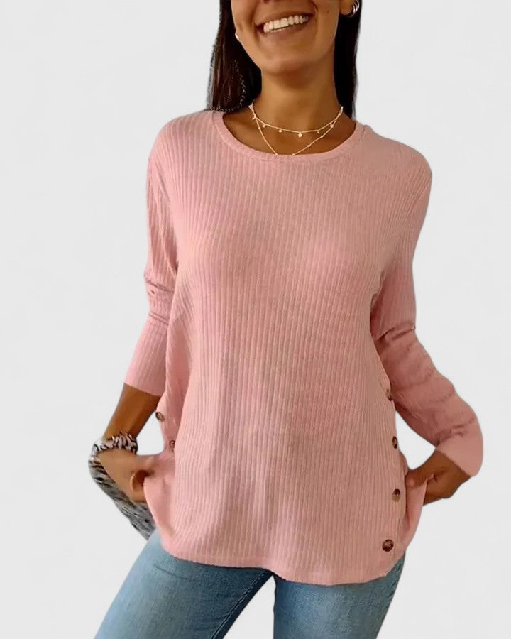 Megan™ Elegant Crew Top