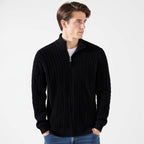 Valerio Cable Zip Sweater – Valourás