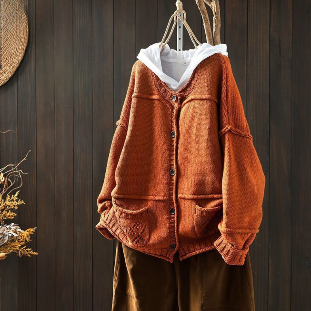 Margot Textured Knit Cardigan