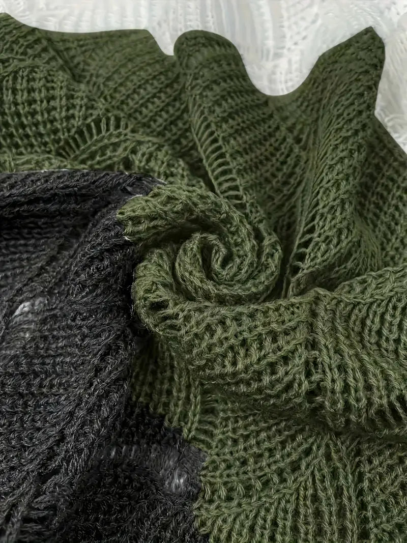 Benilda Elegant V-Neck Sweater