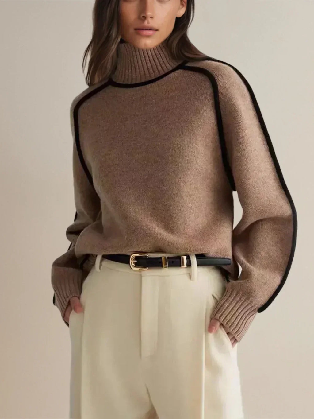 Feralyne Elegant Turtleneck sweater