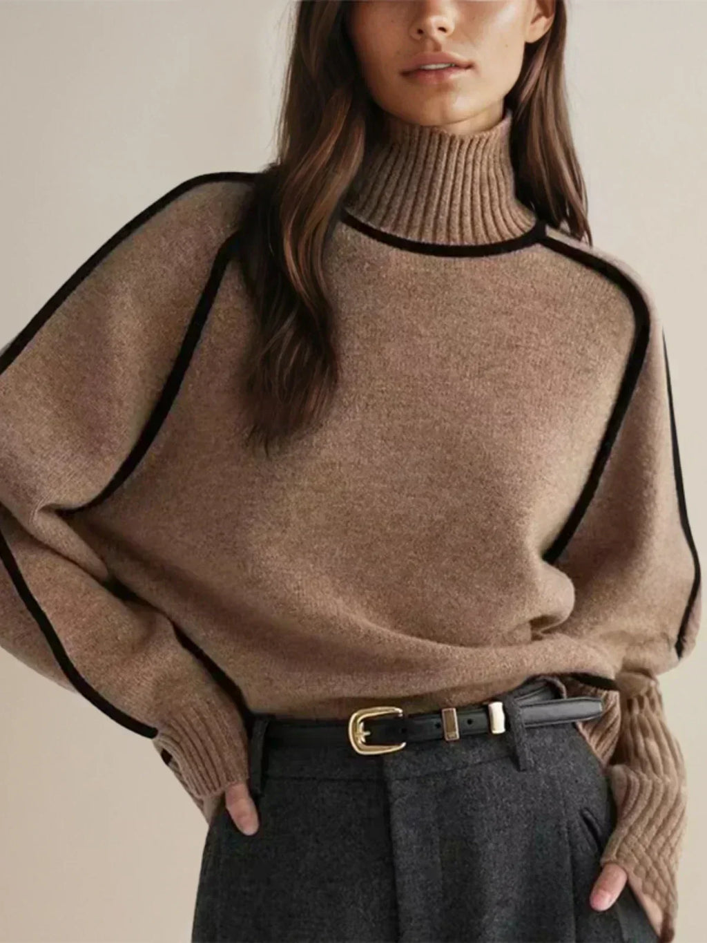 Feralyne Elegant Turtleneck sweater