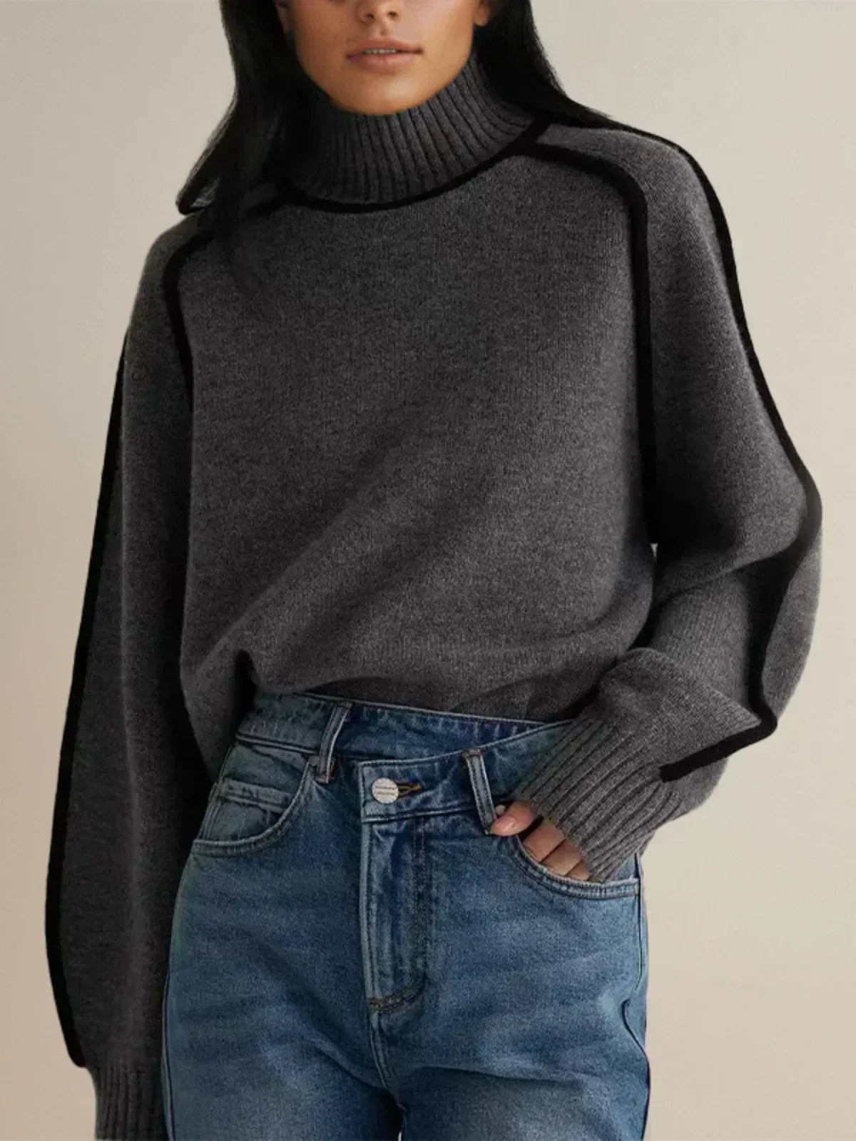 Feralyne Elegant Turtleneck sweater