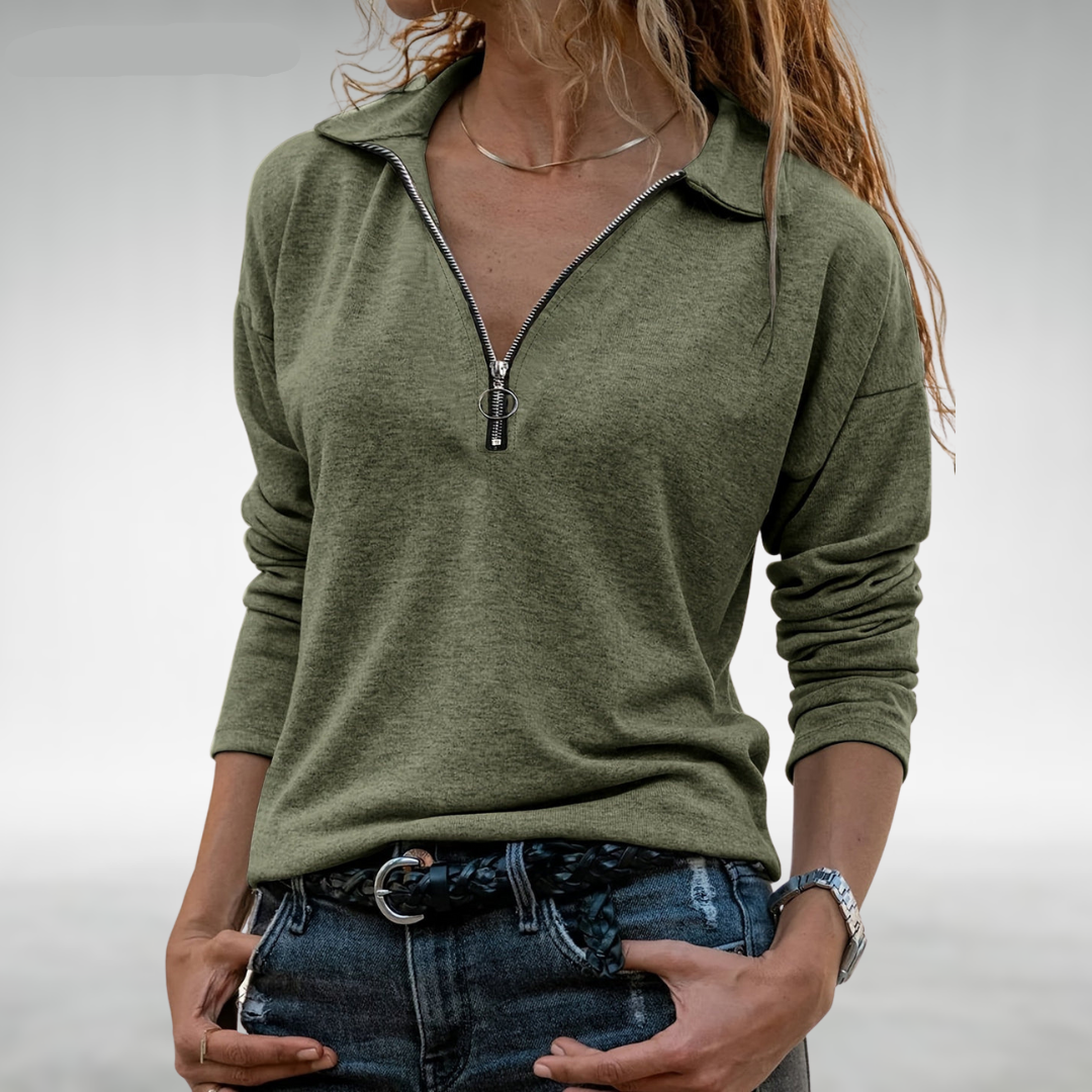 The Elora Half-Zip Sweater