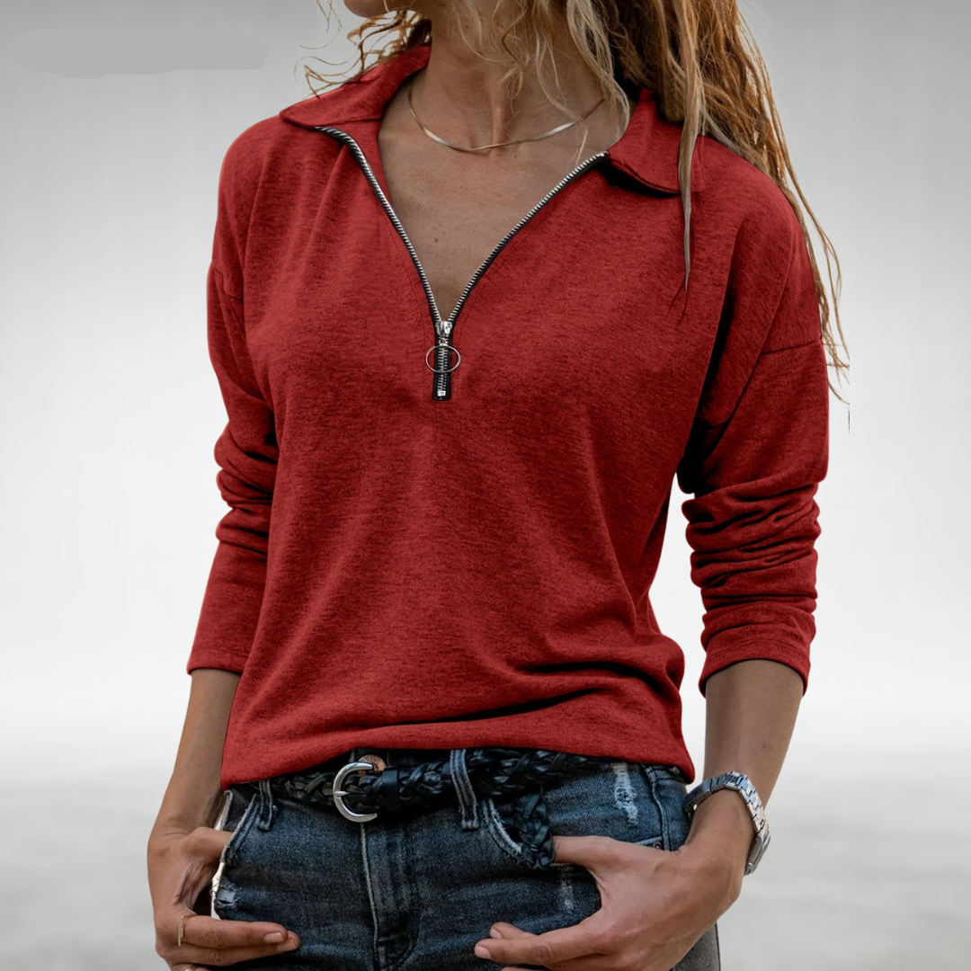 The Elora Half-Zip Sweater