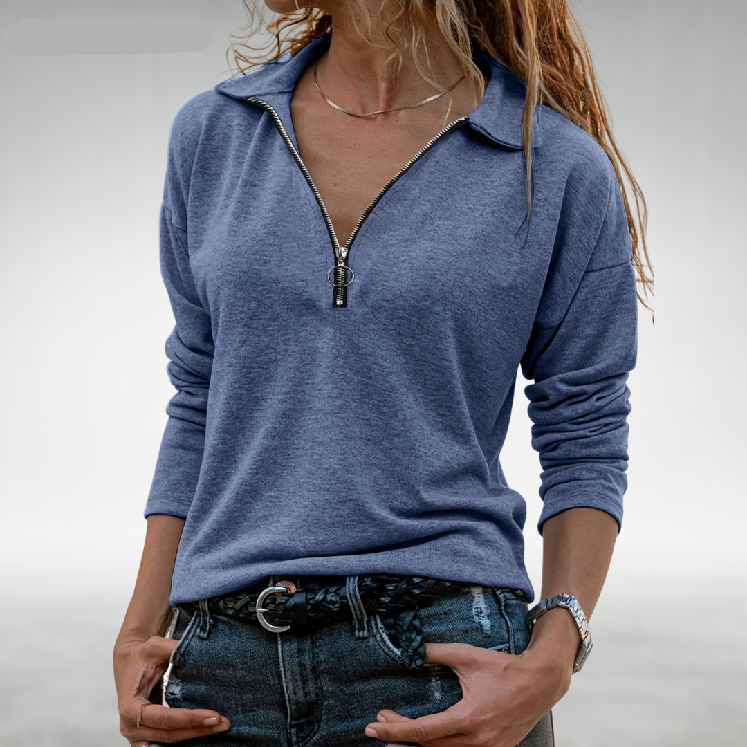 The Elora Half-Zip Sweater
