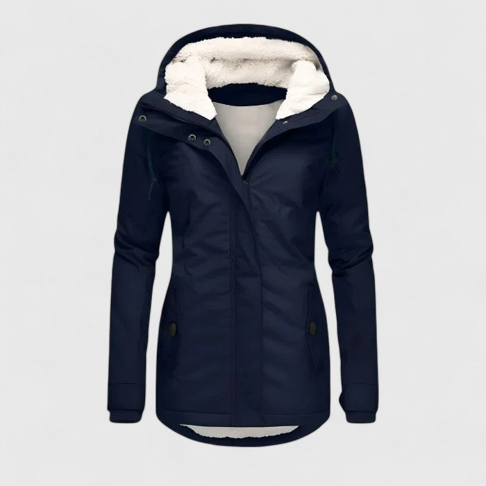 Seraline Weatherproof Hooded Winter Jacket