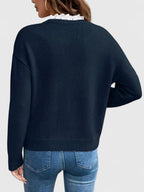 Celestine Lace Knit Top