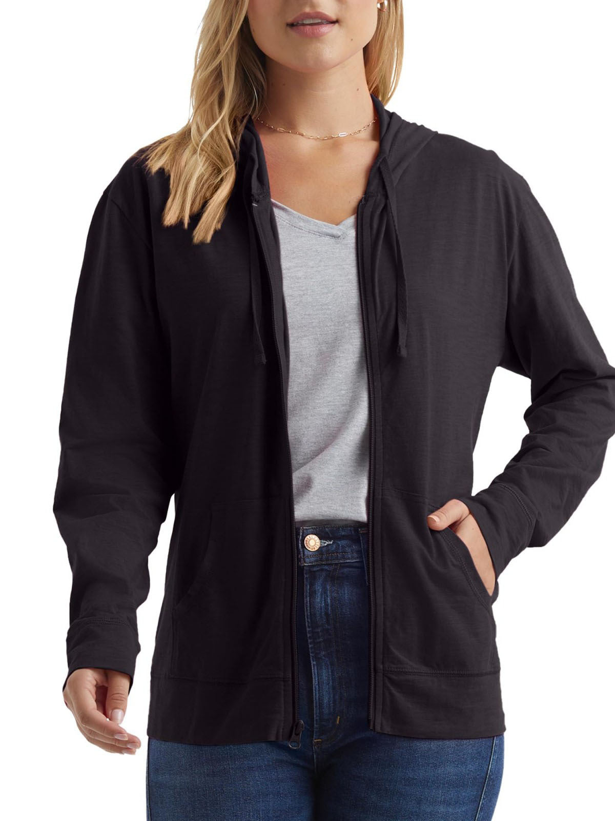 Lena Lightweight Zip Hoodie