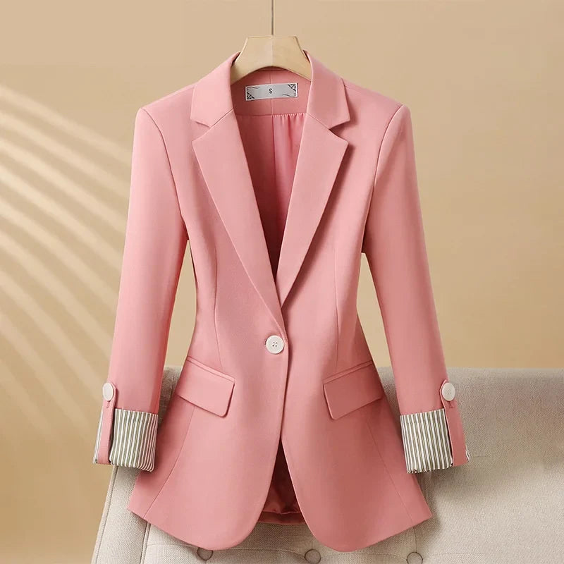 Marisa One-Button Blazer - Jack Hafford