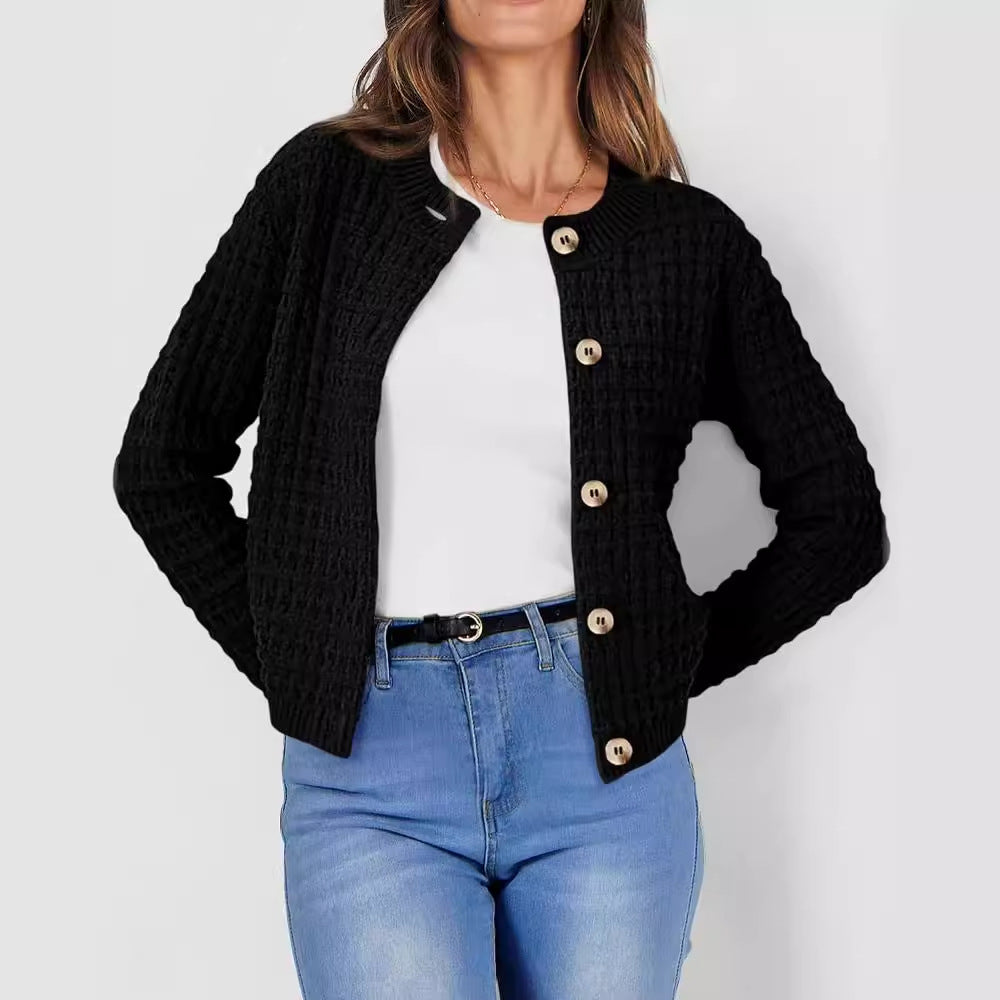 Julia Textured Knit Cardigan