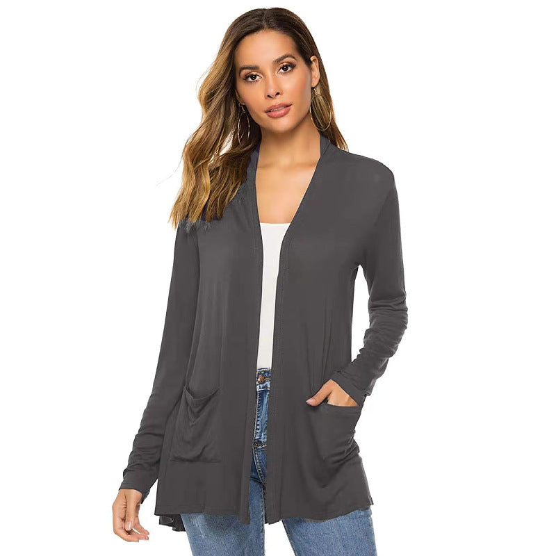 Lena Lightweight Open Cardigan