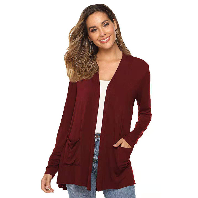 Lena Lightweight Open Cardigan