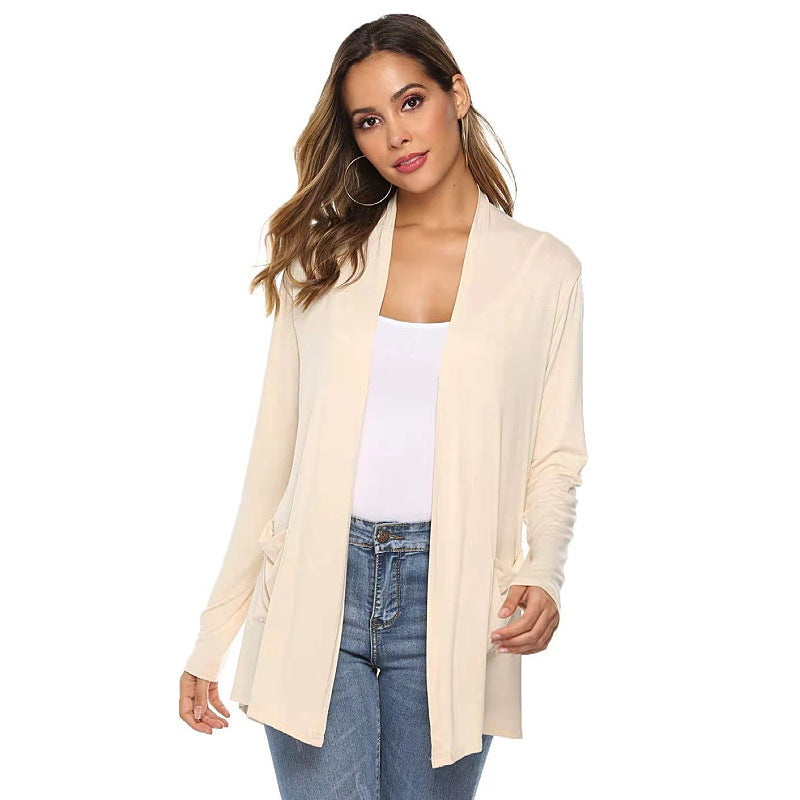 Lena Lightweight Open Cardigan