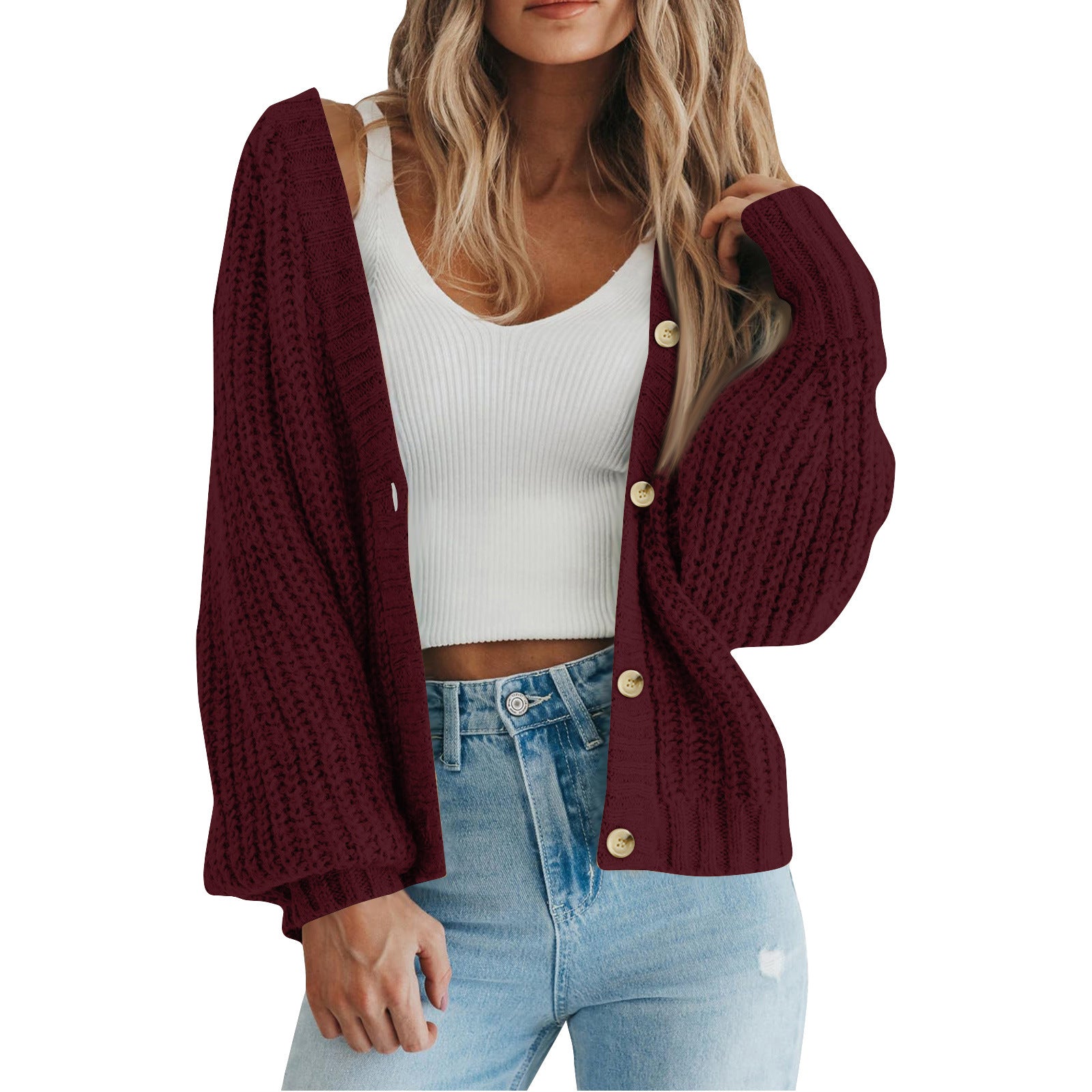Amelia Chunky Knit Cardigan