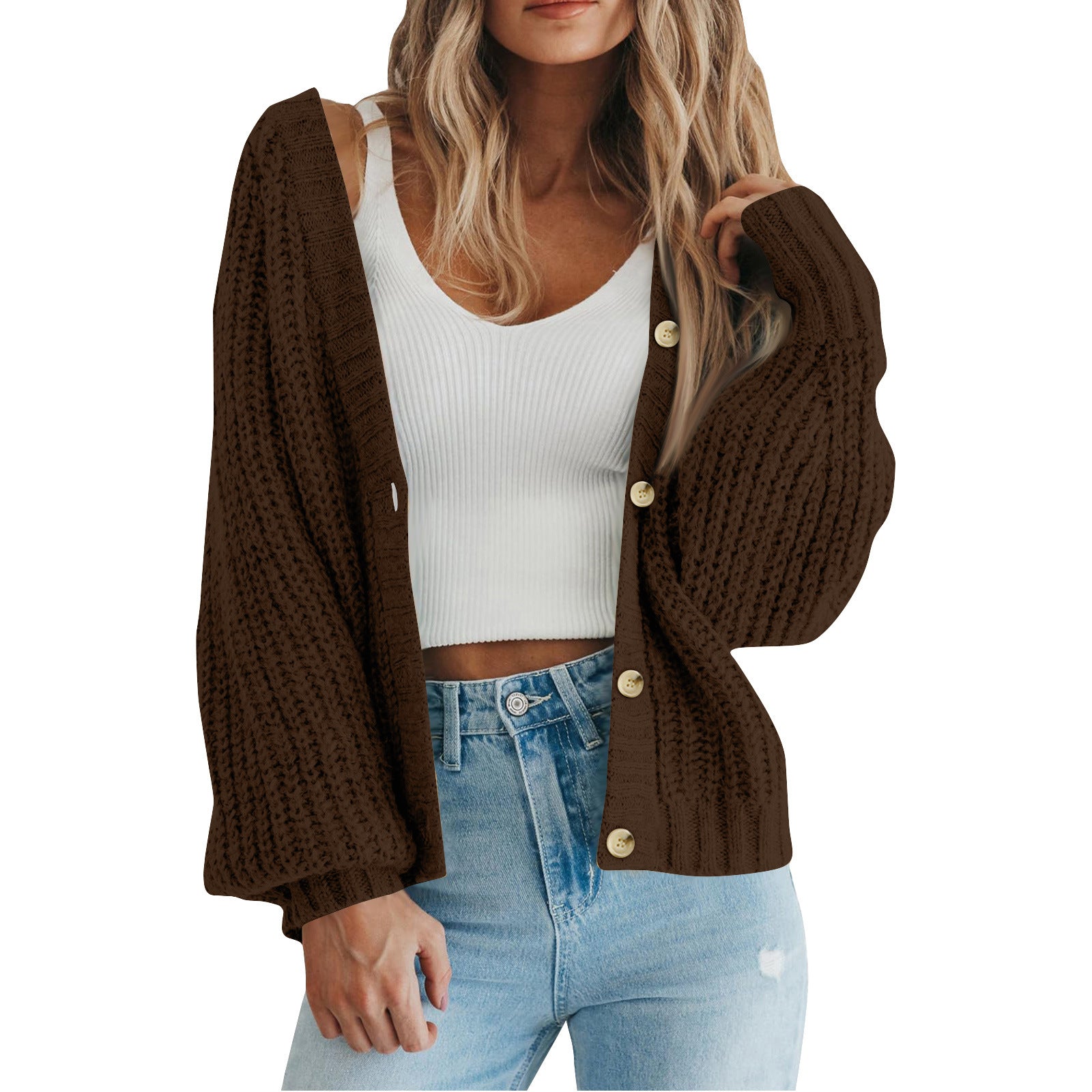 Amelia Chunky Knit Cardigan