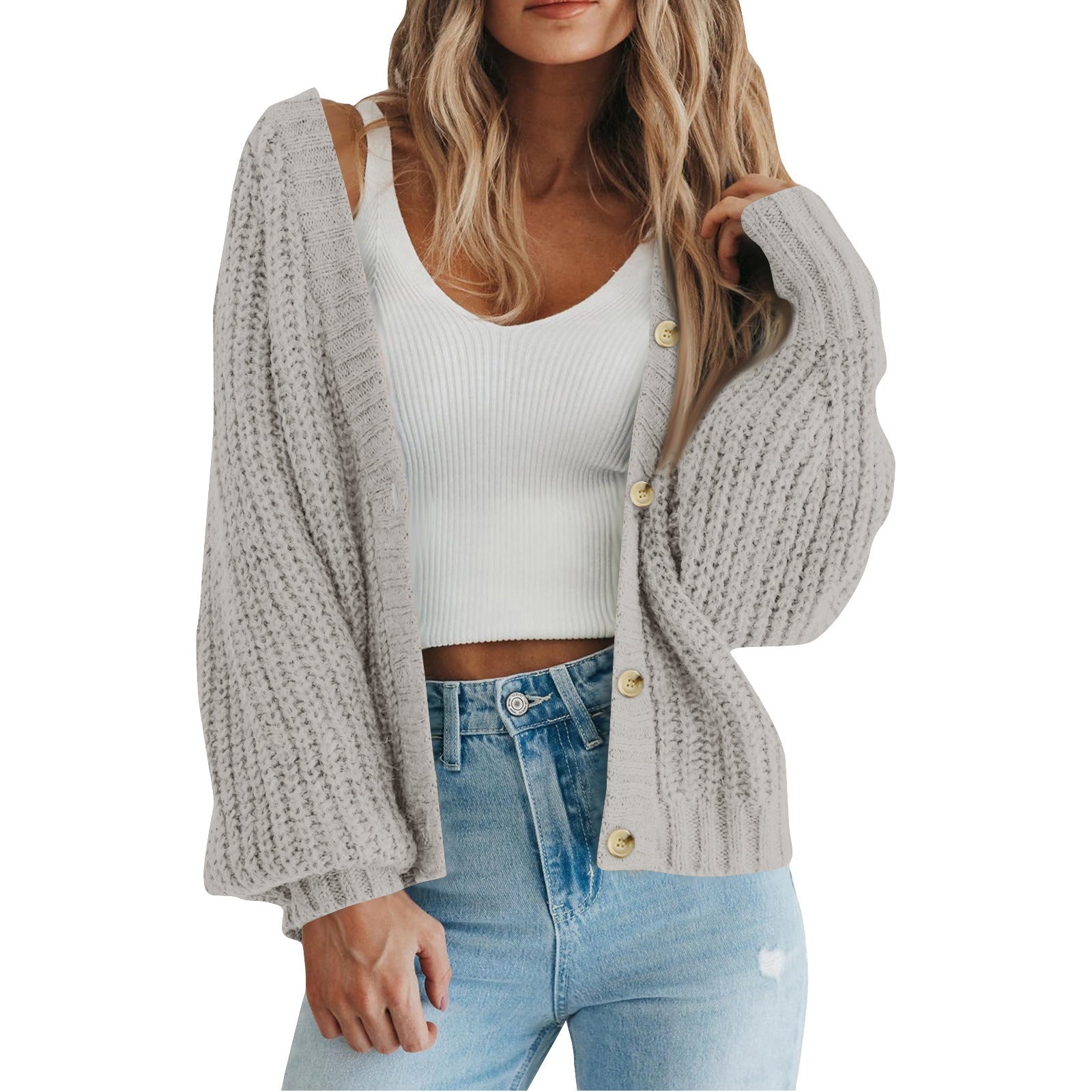 Amelia Chunky Knit Cardigan