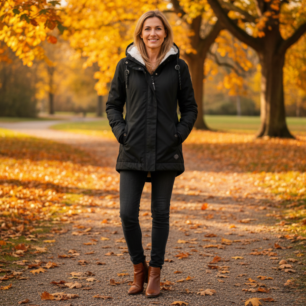 Seraline Weatherproof Hooded Winter Jacket
