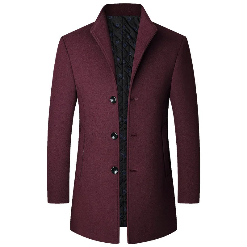 Carter Wool Overcoat – Valourás
