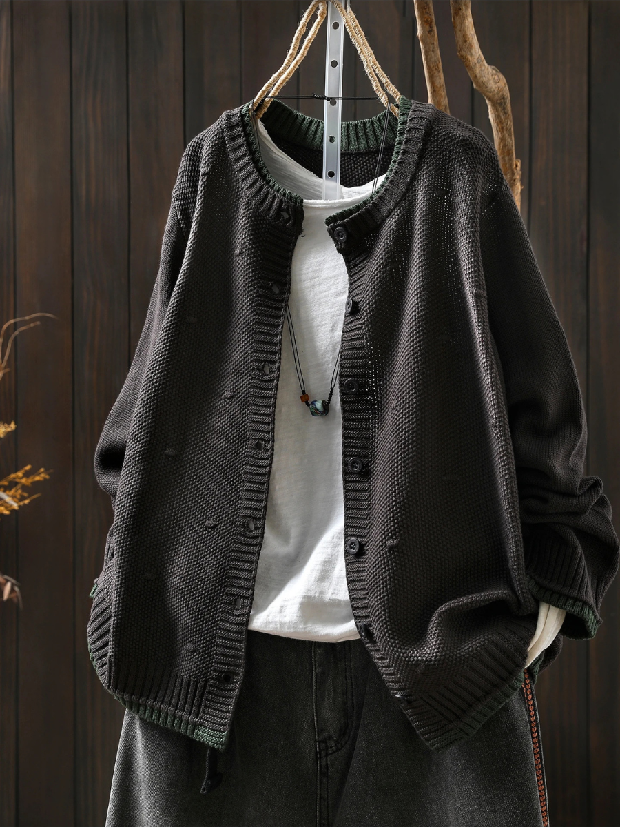 The Isolde Textured Cardigan
