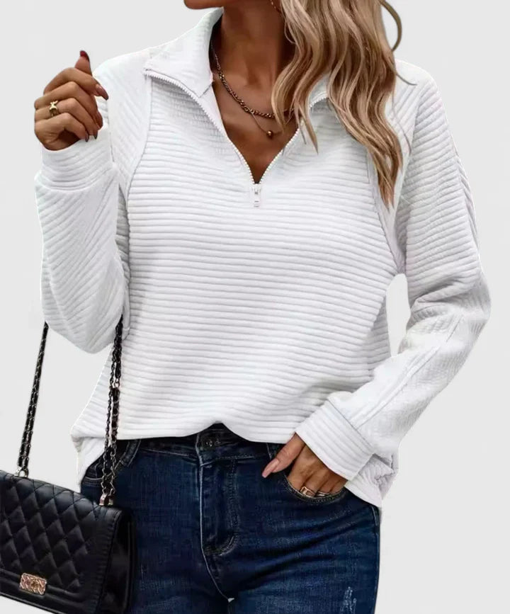 Valentina Quarter Zip Sweater – Valourás