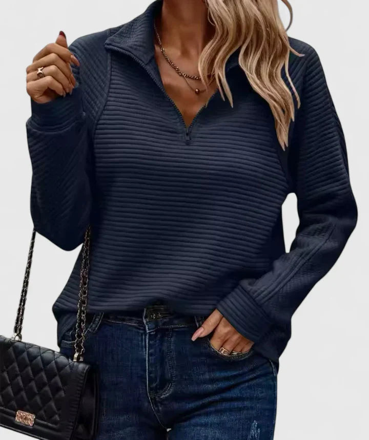Valentina Quarter Zip Sweater – Valourás