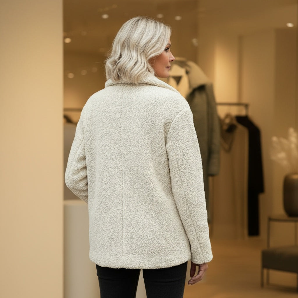 Jasmine Cozy Teddy Coat