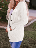 Elowen Button-Down Knit Cardigan