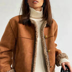 Rosalie Shearling Jacket – Elegant & Timeless