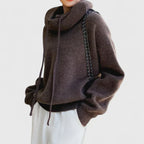 Mary| Cozy Knit Hoodie