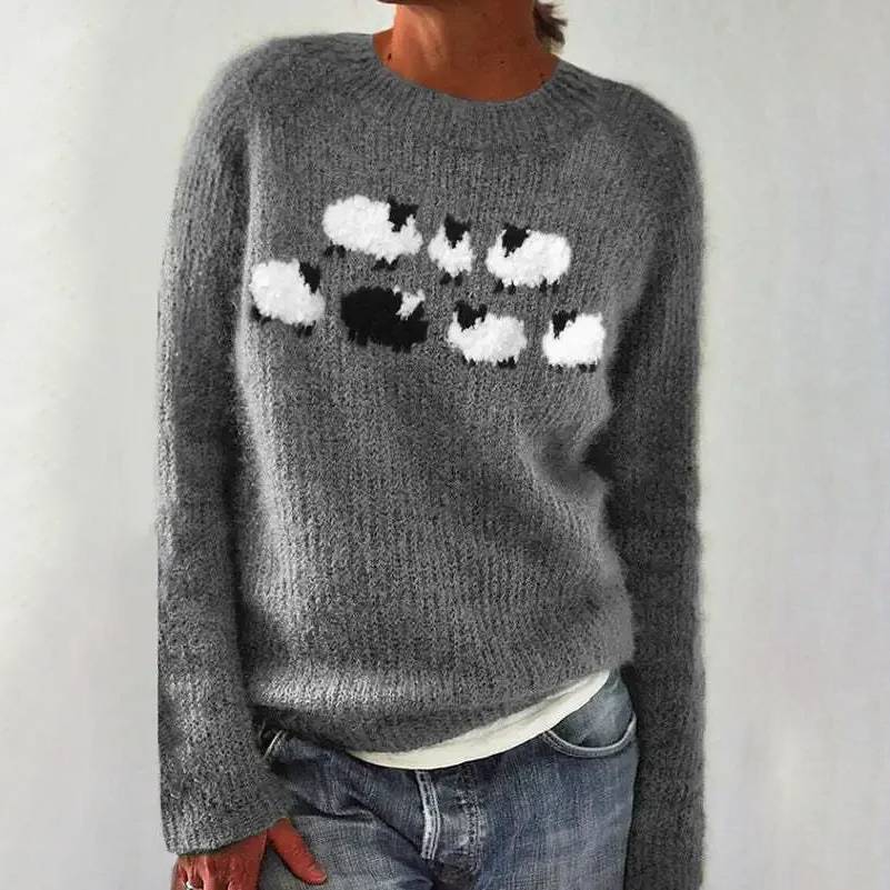 Emily™ Comfortable Retro Sweater