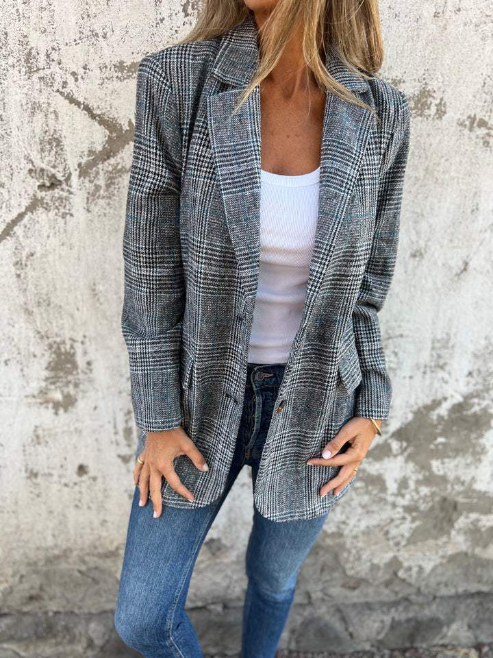 Annabelle | Casual Plaid Blazer